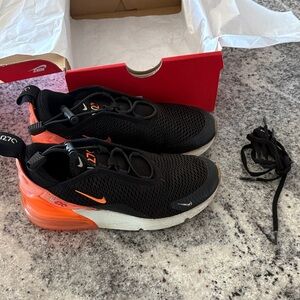Nike Air Max 270 PS in Black and Total Orange